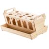 Bunny Hay Feeder Hay Holder Feeding Station Large Bunny Hay Rack Wooden Rabbit Feeder With Detachable Top For Rabbit Guinea Pigs