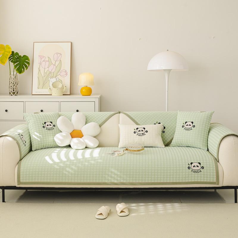 Chenier Sofa Cushion New Four-Season Universal Non-Slip Seat Cushion Cartoon Leather Sofa Cover Full Cover Cloth Towel