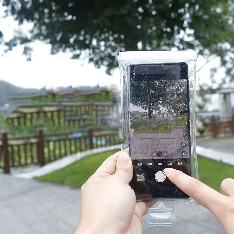 5PCS Outdoor Cycling Phone Bicycle Mount Bags Waterproof Transparent Cell Phone Touchscreen Protection Pouches