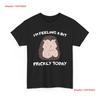 Hedgehog T Shirt Im Feeling A Bit Prickly Today Lovers Funny Vintage Casual Breathable