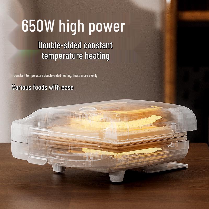 Multi-Functional Breakfast and Sandwich Maker – Crimping Toaster & Waffle Maker