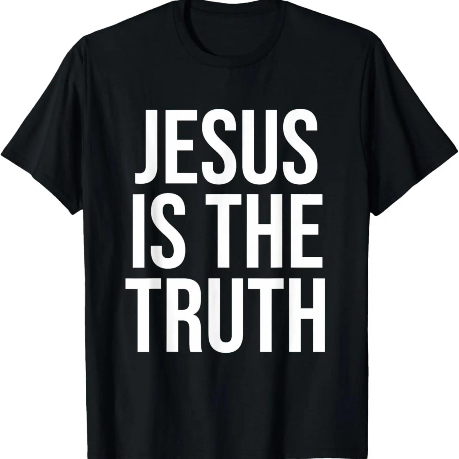 

Jesus Is The Truth Christian Worship And Praise Christmas T-Shirt XXXXXL чорний
