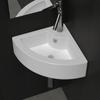 Day and Night - Day and Night Washbasin with White Overflow 45x32x12.5 Cm