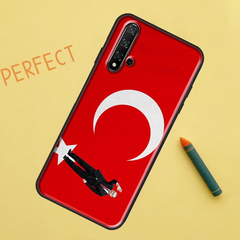 Turkey Recep Tayyip Erdogan For Huawei Nova 8i 12i 11i 12s Y73 Y72 Y61 Y91 Y90 Y70 Y60 9 10 SE P30 P40 Lite P60 Pro Case