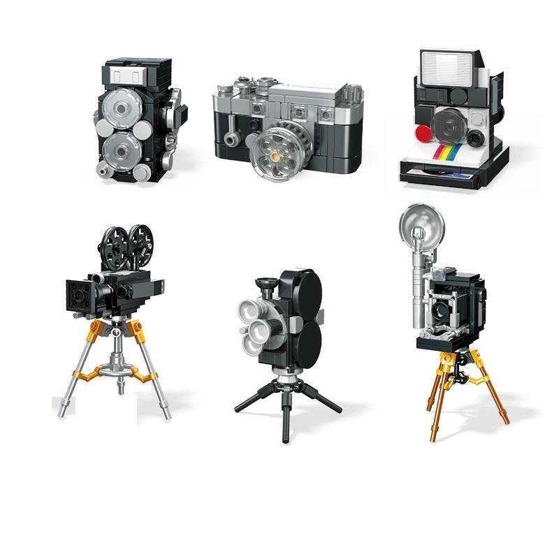 High-Quality Retro Compact size High-Quality Camera High-Quality Creative High-Quality Assembly High-Quality Building High-Quality Blocks no box
