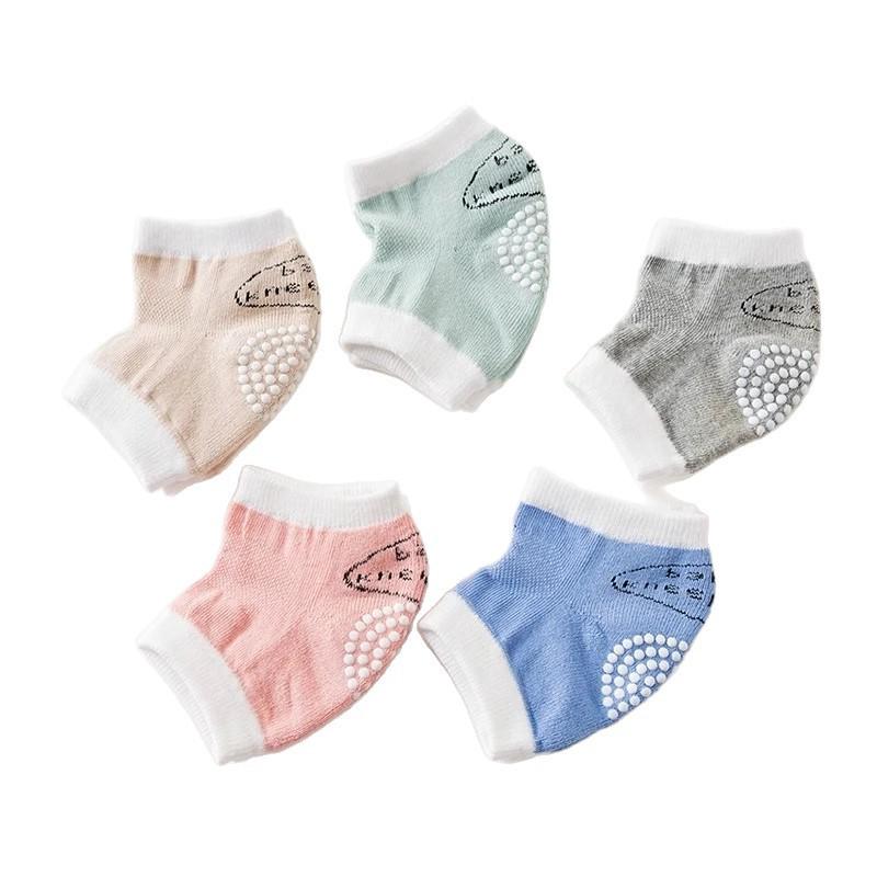 Sommer Dünne Anti-Rutsch Baby Knieschoner zum Krabbeln - Säuglings Knieschutz