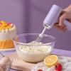 Replaceable Whisk Head Wireless Electric Egg Beater Handheld Cream Whipper Food Blender  Cake