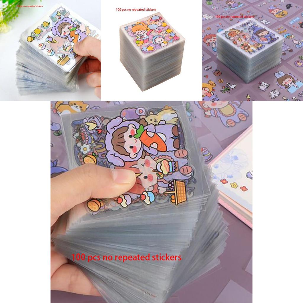 Cute Cartoon Waterproof Pet Stickers For Notebook And Phone Decoration 20 Unique Designs
