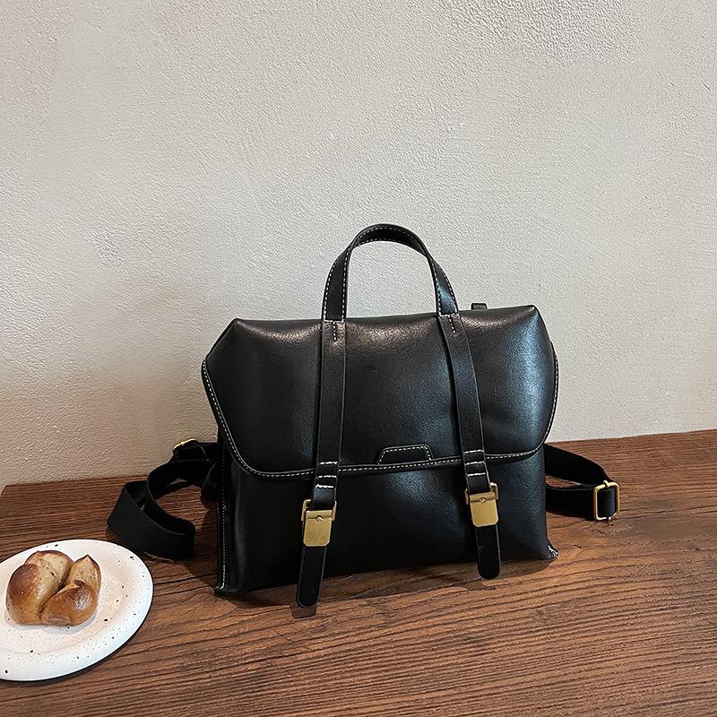 New fashion high-end matte casual commuter bag portable shoulder oblique span trendy women's bag