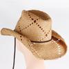 Cowboy Hat Western Wide Brimmed Straw Hat for Women Men Casual Wear Western Fedoras Men Women Unisex Wear