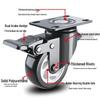 Swivel Casters: 1.5", 2", 2.5", 3" Silent, Braked, Fixed for Furniture & Luggage