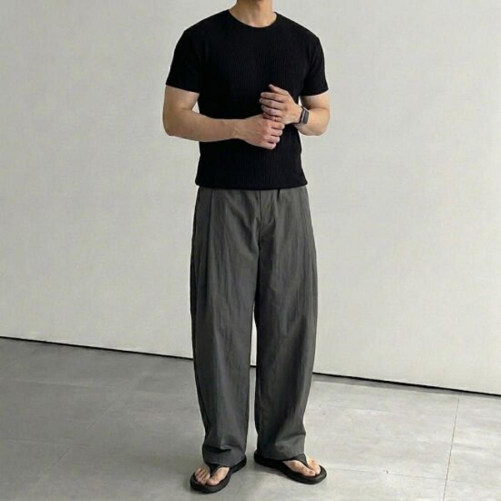 Onl Women 1+1 Balloon Pants Nylon Wide Pants Gray
