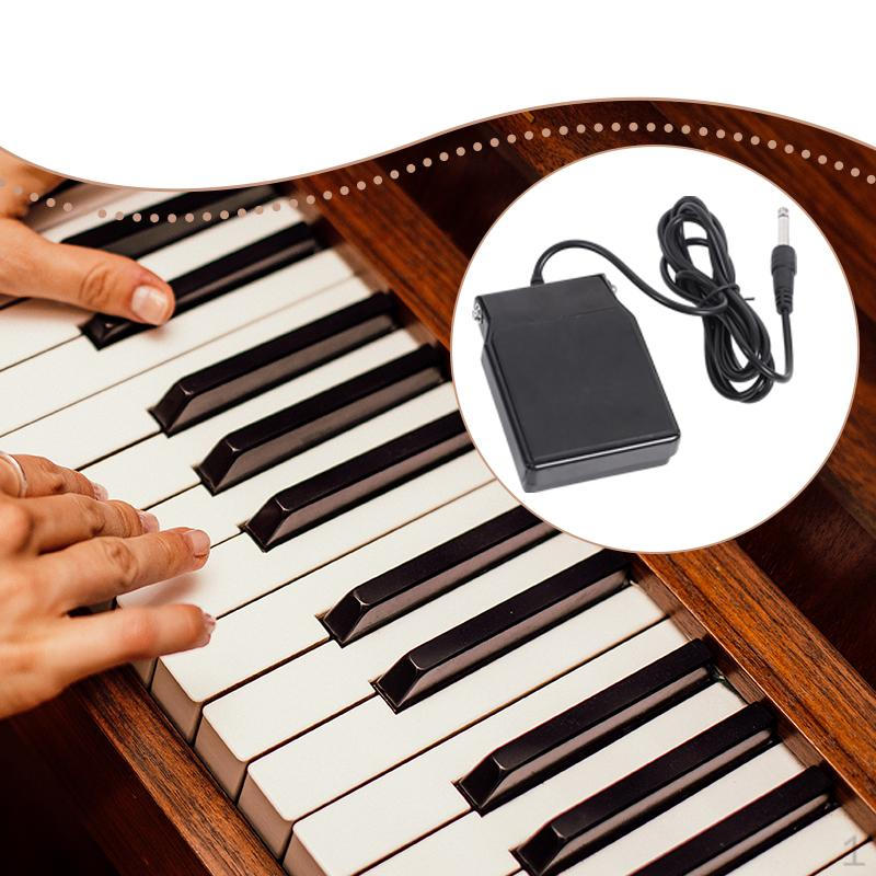 

Электронное пианино демпфер сустейн педаль ножной контроллер многофункциональный аксессуар запасные части анти