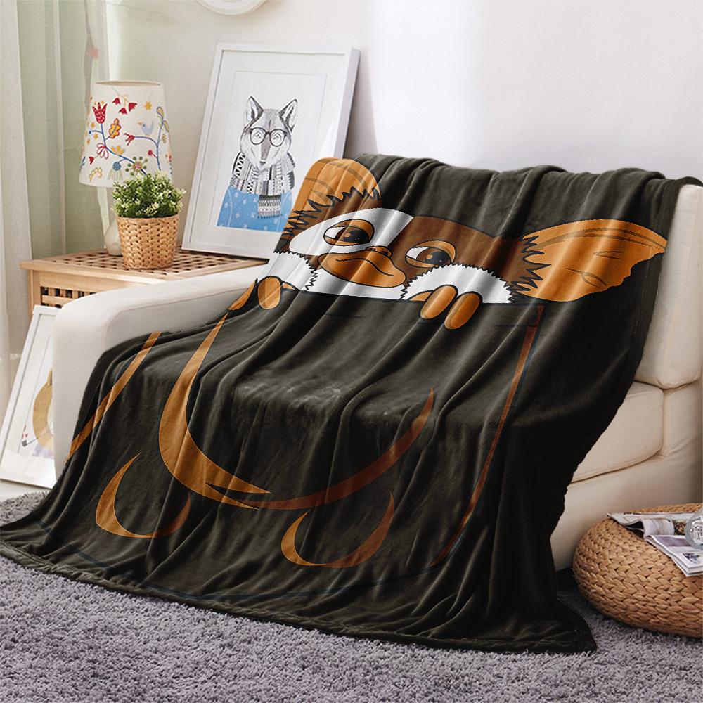 Gremlins Flannel Blanket, High quality Comfortable for All Seasons, Home Decor, Warmth and Comfort
