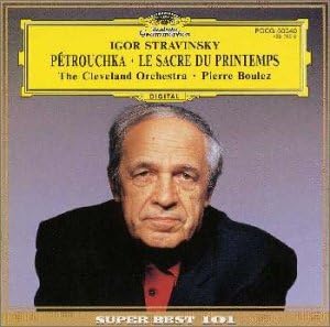 

CD CLEVELAND ORCHESTRA, BOULEZ (PIERRE - Stravinsky: Ballet Petrushka POCG50040 Japan ObiClassical Used