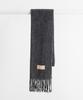Hallen Two Tone Cashmere Muffler (M001_Charcoal)