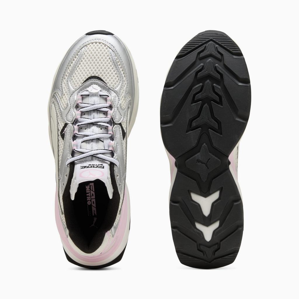 Puma FADE NITRO LS Women's Sports Shoes Silver 40620309 R 37