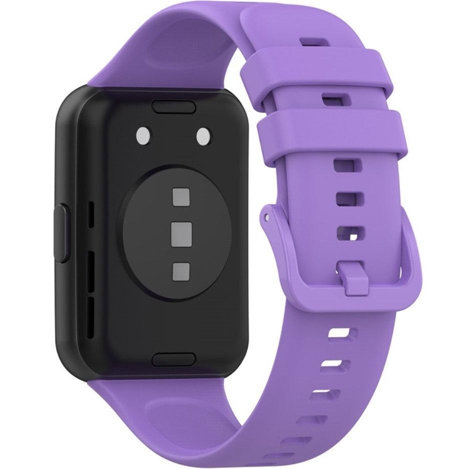 Silikonarmband für Huawei Watch Fit 2, Lila
