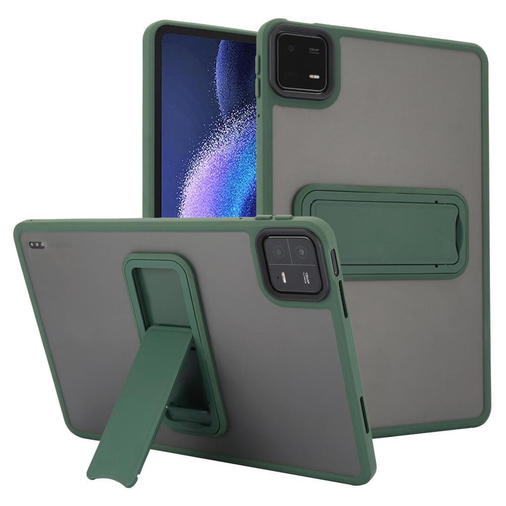 Redmi Pad SE Tablet Clear Protective Case: Frosted Stand, Anti-Fall, for Xiaomi 7/6 Pro, Pro 12.1