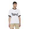 We11done Ss23 Logo Monster Letter Print Short Sleeve T-Shirt Unisex Tops WD-TT1-23-736-U-BK