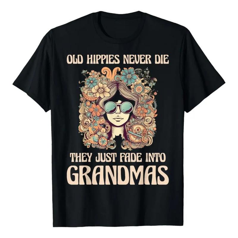 Los Viejos Hippies Nunca Mueren, Solo Se Desvanecen En La Ca S разноцветный