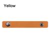Work Travel Accessories Earphone Wrap Winder Wire Ties Tie Wraps Keeper Leather Cable Straps