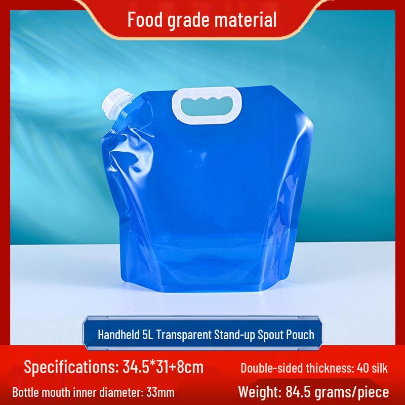 Large Capacity Foldable Water Bag for Camping, Hiking & Mountaineering