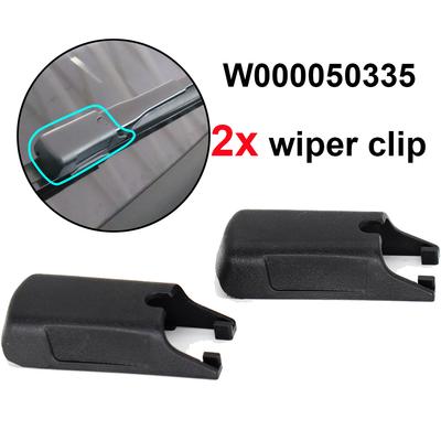 2 Pz/set Copertura Braccio Tergicristallo Anteriore Tappi Clip Parte di Montaggio Per Mercedes Benz Stile Più Recente Perno a Scatto Ricambio Auto