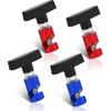 4 PCS Car Hood Strut Clamps, Multi Purpose Snap On Lift Support Clamps, Automotive Support Device Accessories, Automotive Tools for Multiple Car