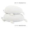 Livheart Cool Body Pillow, Premium Nemunemu Animals Kamukamuzu Daifuku Seal, Medium Size (Approx. 52cm), Cool to the Touch, Antibacterial, 94004-03