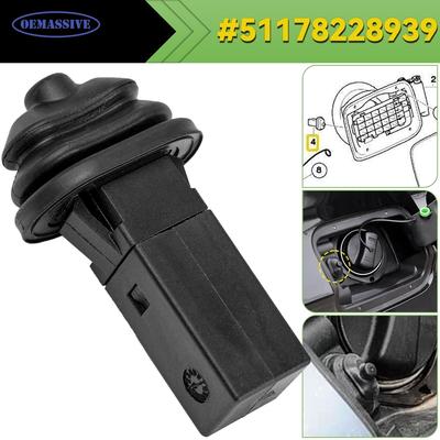 51178228939 Tapa del Tanque de Gasolina Cubierta del Tanque Puerta de Combustible Amortiguador Pestillo del Inyector para BMW X3 X5 X6 E88 E82 E46 E90 E92 E60 535i F18 F10 F11