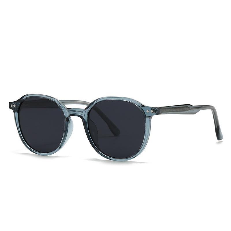  New Retro Round Women Luxury Sunglasses Fashion Rivets Men Sun Glasses Shades UV400