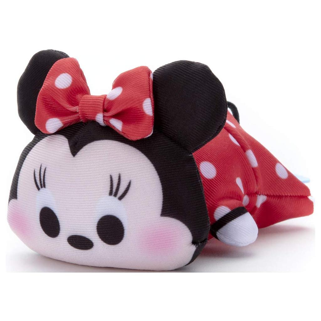 Takara Tomy Arts Disney Character Munyumaru Minnie Mouse Plush Toy, Approx. 8cm Wide