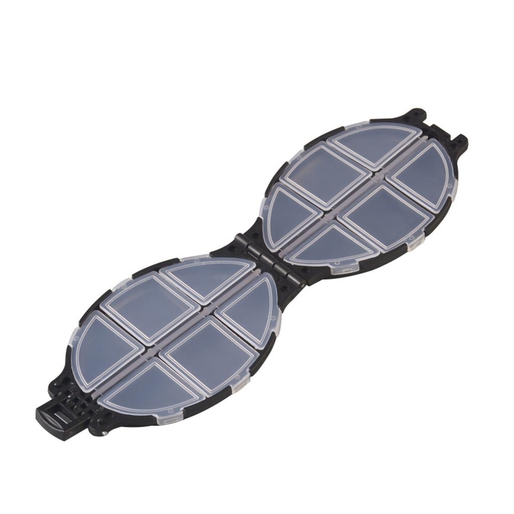 Double Sided Fishing Tackle Box Baits Lures Organizers Case Fishing Tool Box for Tool Fishing Tackle Craft Part