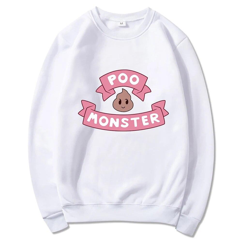 Anime Bee und Puppycat Poo Monster Hoodie Kawaii Winter Frauen Hoodies Frühling/Herbst Unisex Sweatshirt Vintage Harajuku Sudaderas Unisex