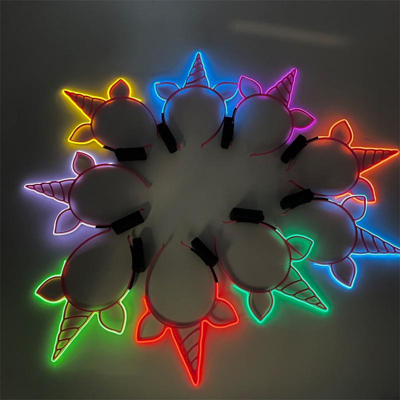 Illuminated Cat Ear Headband for Parties and Events