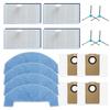 Dust Bag Set Filter Mop Cloth Robot Vacuum Kit Effective Mop Cloths