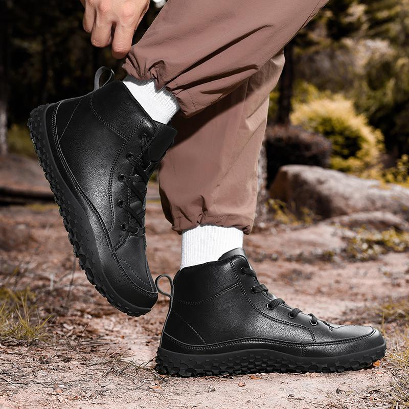 Höst/Vinter Par Bred Huvud Barfota Stora Vandringsskor Mellanhöga Utomhus Vandringsskor