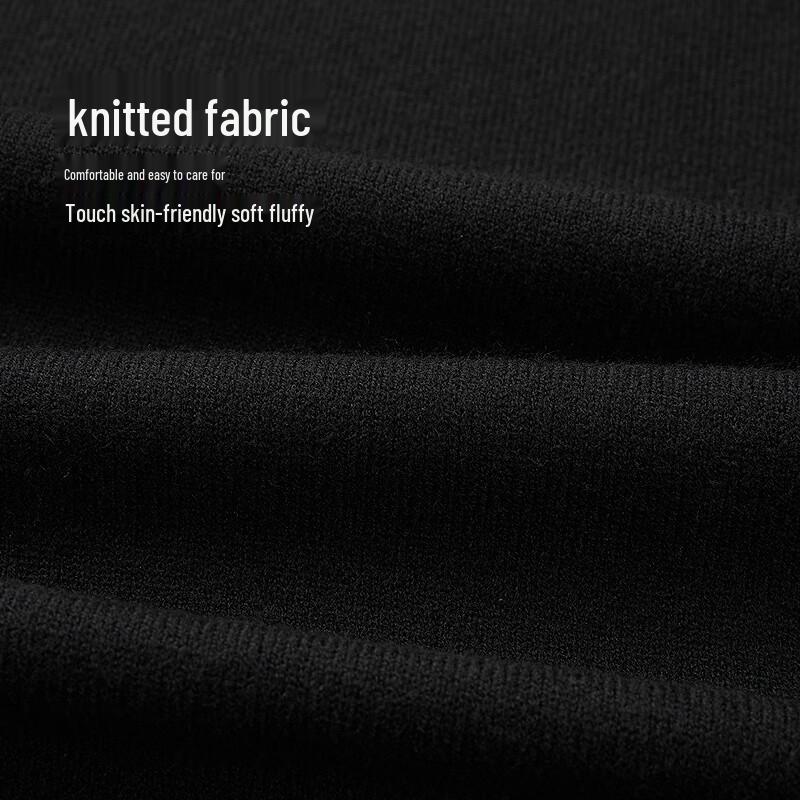 HLA Men's Half-High Collar Knit Sweater