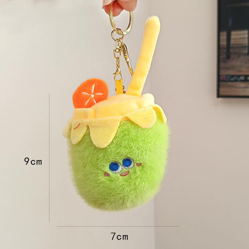 

Cute Cute Hamburger Small Pendant Plush Toys Doll Sushi Fries Bread Cake Bag Hanging Decoration Keychain 10cm