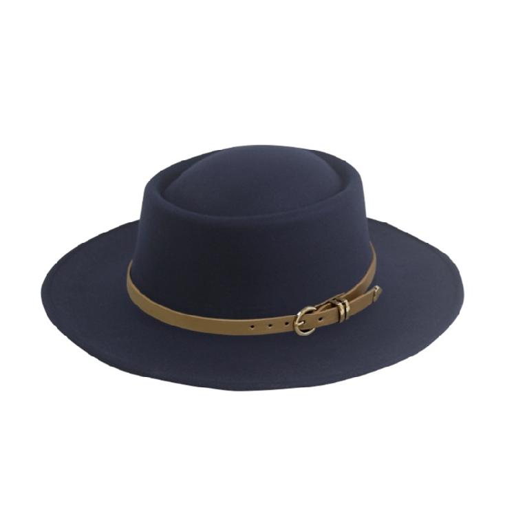 Classical Homburg Hat Cowboy Hats Gift for Boyfriend Top Hat Wide Brimmed