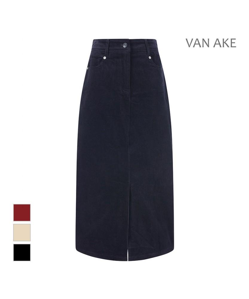 VANAKE Corduroy Long Slit Skirt_Vb4Xskmd03Z