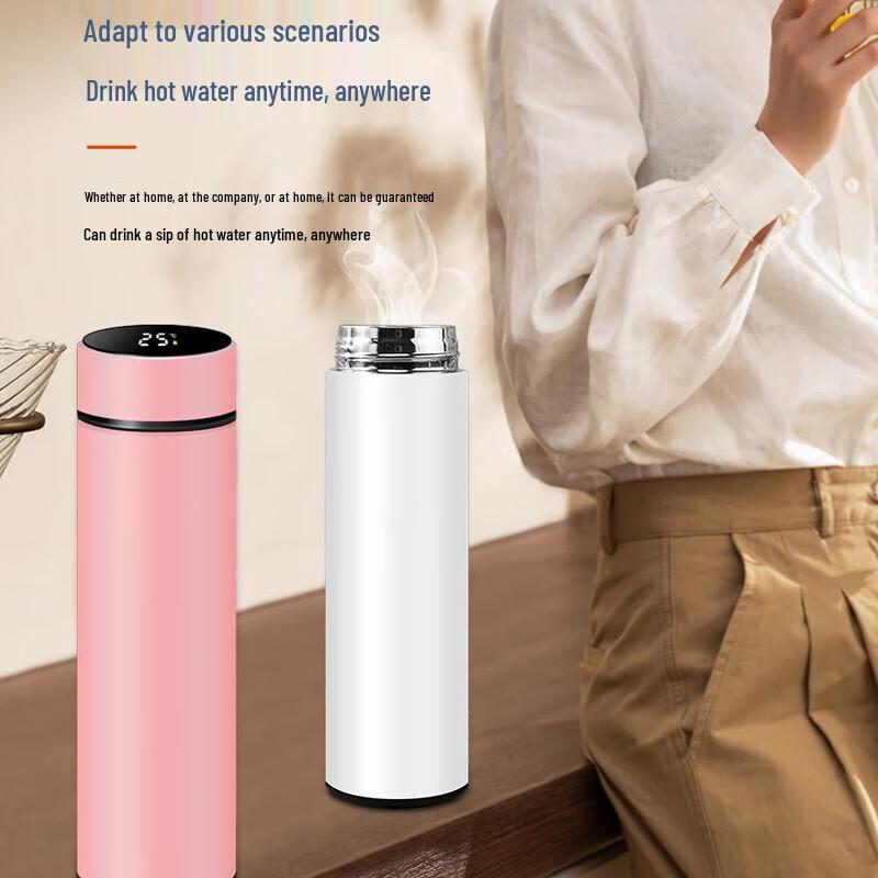 Business Gift Set with Smart Flask, Umbrella & Power Bank