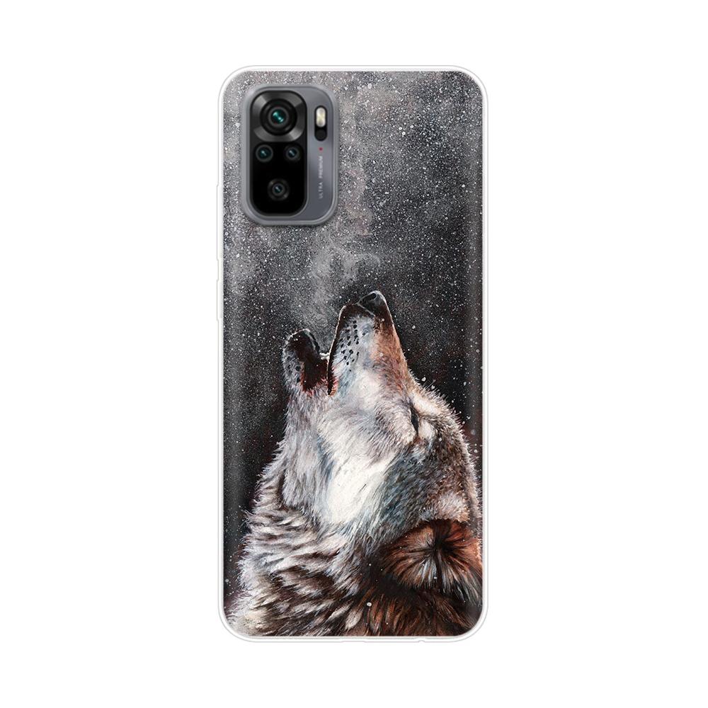 Silikon Blumen Handyhülle Für Xiaomi Redmi Note 10 Hülle 6.43'' Schöne TPU Rückseite Für Xiomi Redmi Note10 Pro Bumper Hüllen