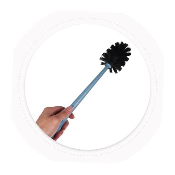 Levemolo Toilet Brush, Replaceable, For Toilet Cleaning, Soft Brush Material, Comes with Case, Compact Storage, Perfect Convenient Item for Toilet