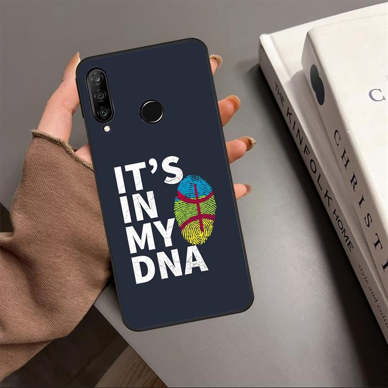 Amazigh Berber Flag For Huawei P30 P40 Lite P60 Pro Nova 10 9 SE 7i 8i 11i 12i 12s Y90 Y60 Y70 Y72 Y61 Y91 Case