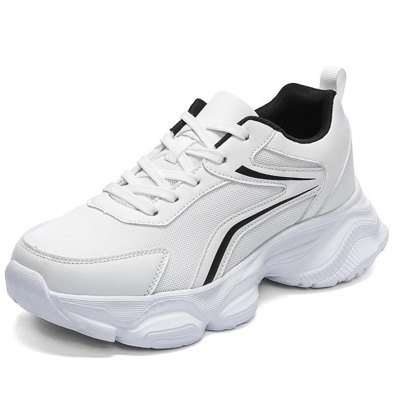 Fashion Fashion Men Running Shoes Leather Breathable Sneakers Men Lightweigt Men Tenis Athletic Sport Shoes Tenis Masculino Esportivo