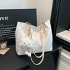 New Trendy Fashion Bag Temperament Versatile Large Capacity Shoulder Casual Portable Student Commuting Armpit Bag