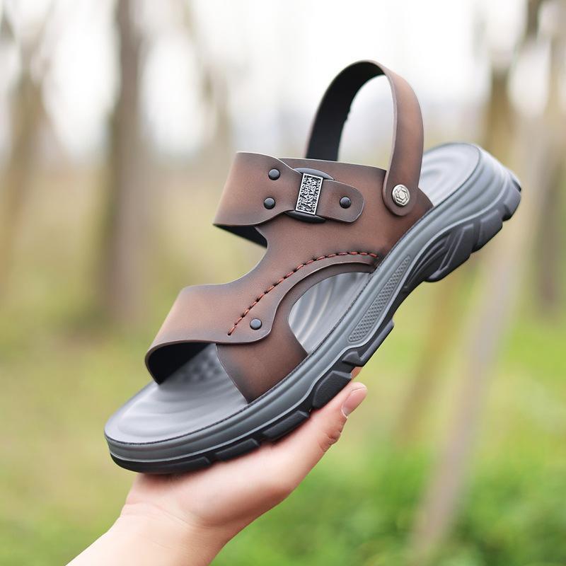 Summer new men's sandals beach shoes outdoor comfortable men's slippers men's shoes