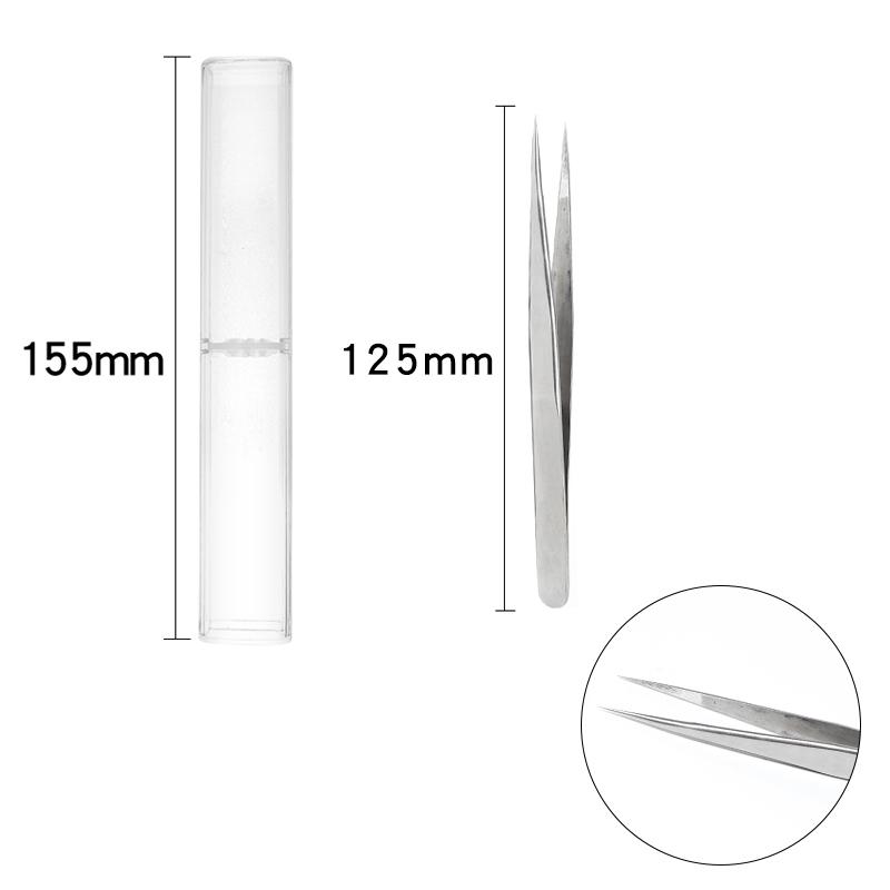 Multiple Styles Stainless Steel Tweezers Straight Curved Tweezers For Jewelry Making Jewelry Tools Jewelry Sewing Accessories